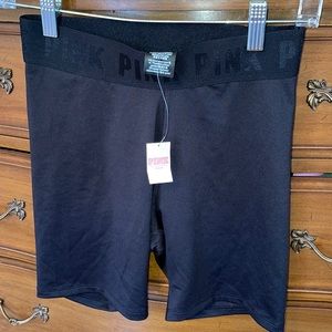Brand new black biker shorts with tag